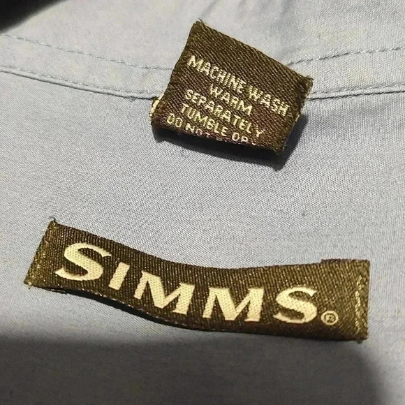 Simms long sleeve button front fishing shirt - Picture 3 of 3